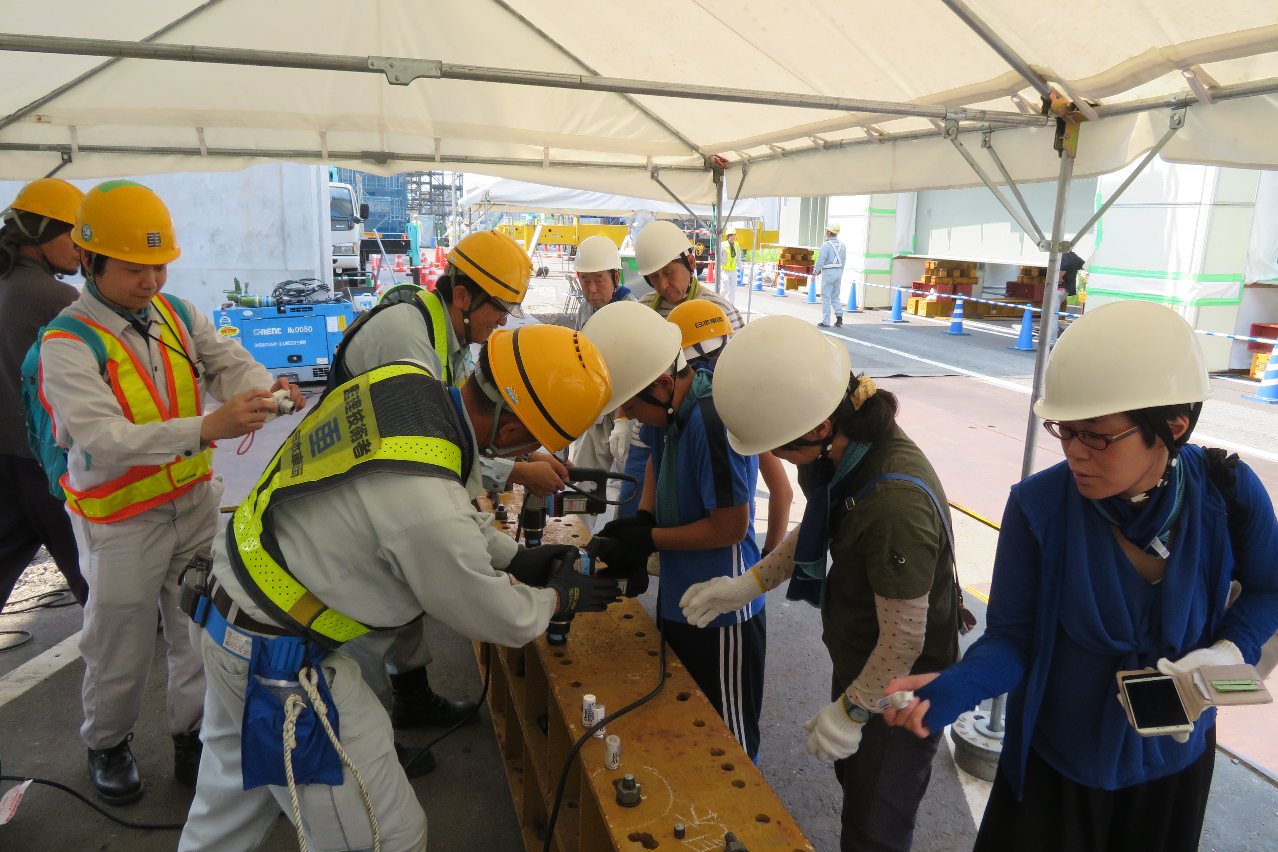 現場見学 国土交通省 中部地方整備局 愛知国道事務所