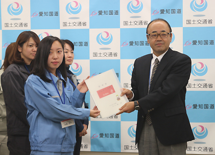 現場環境改善に向けた提案書が提出