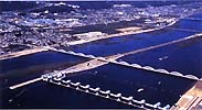 長良川河口堰の写真