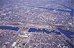 名四国道（港栄町から寛政町間）高架橋の写真