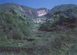 別アングルから見た崩壊地