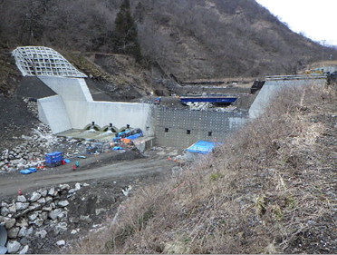 平成３０年度　越美山系ナンノ谷砂防ダム３号災害復旧工事