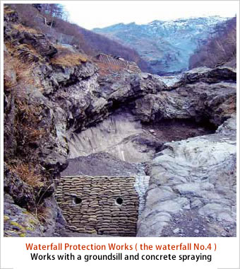 Waterfall Protection Works