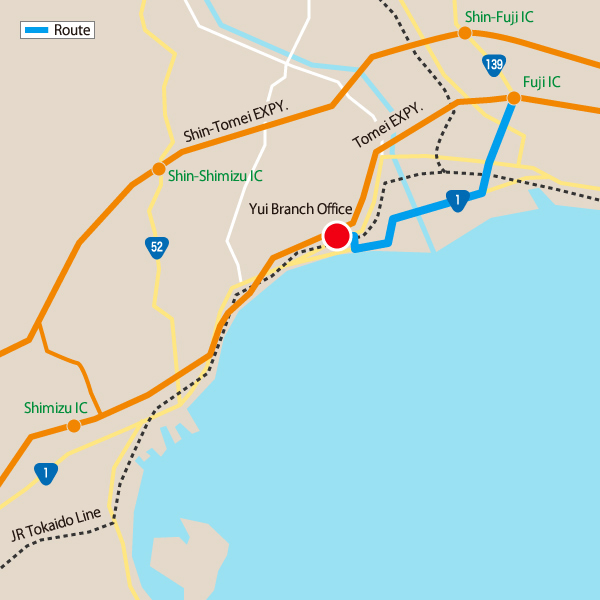 Route to branch office
