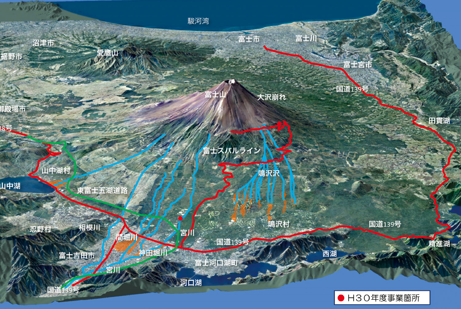 富士山火山砂防事業