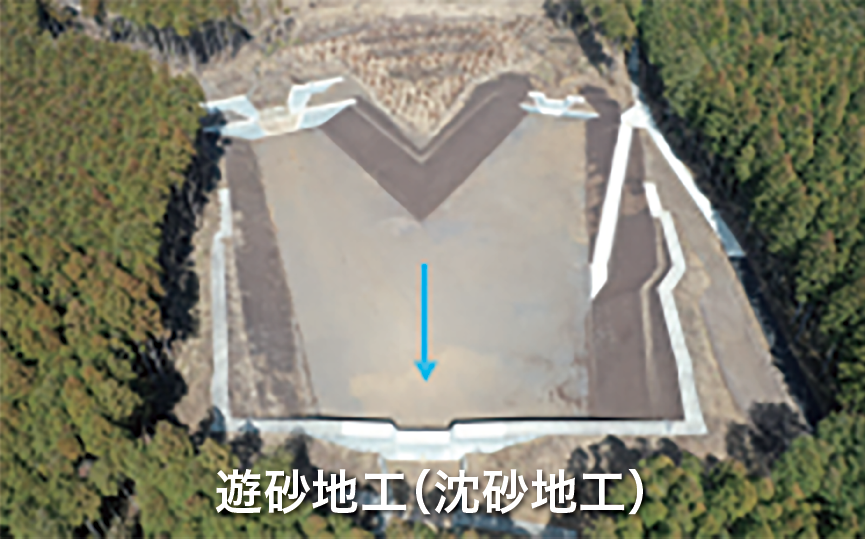 遊砂地工（沈砂地工）