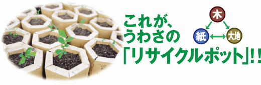 これが、うわさのリサイクルポット