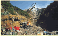 平成11年度　富士山源頭部調査工事（大旺建設）