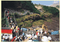 平成１１年度　富士山源頭部調査工事（大旺建設）