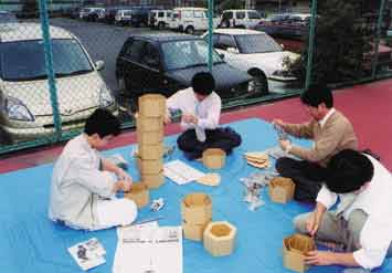 職員の作業風景の写真