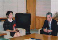渡辺富士宮市長を表敬訪問