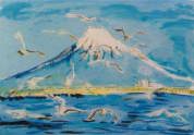 上野都志江さんの富士山への絵