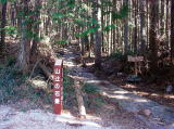 「旧村山口登山道」の石畳