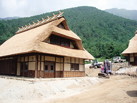 写真　「西湖いやしの里　根場」　整備状況