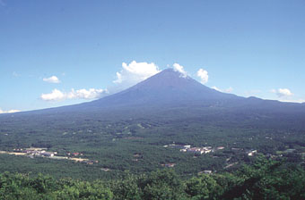 写真　紅葉台から見た富士山