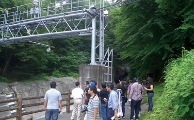 海外からのJICA研修（岩樋にて）
                7月24日