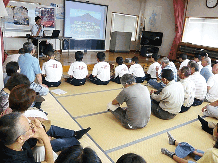 8月31日 安居山第１区防災講座