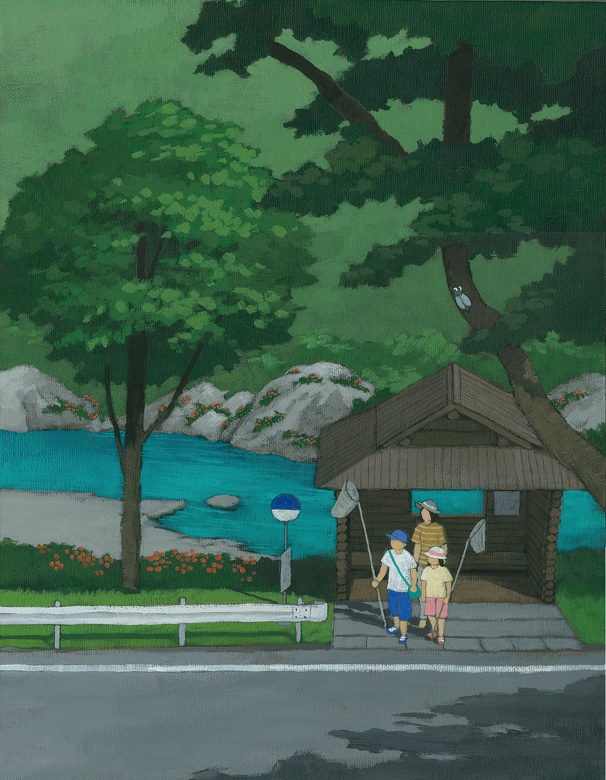 はちゅ すイラスト館 国土交通省 蓮ダム管理所 はちすweb