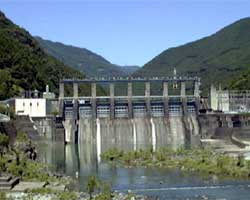 Quando agua nao e descarregada pela represa