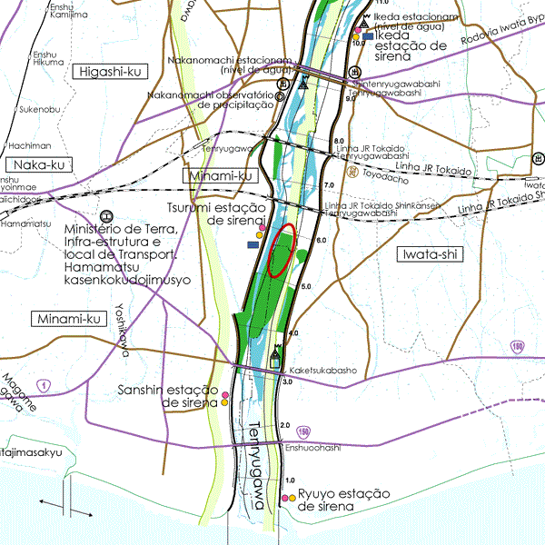 Tenryugawabashi-河口