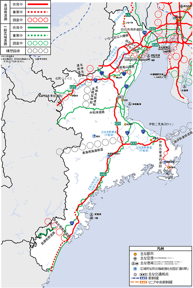 道路の調査