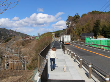 歩道の設置