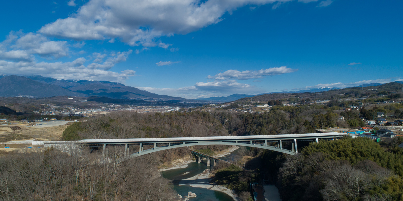 天龍峡大橋 三遠南信自動車道 飯喬道路 長野県飯田市