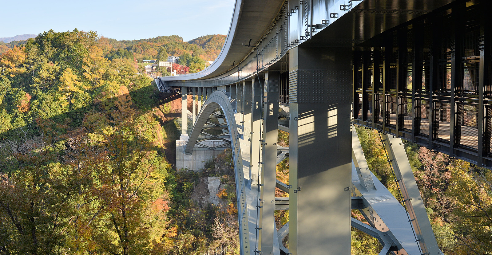 天龍峡大橋 三遠南信自動車道 飯喬道路 長野県飯田市