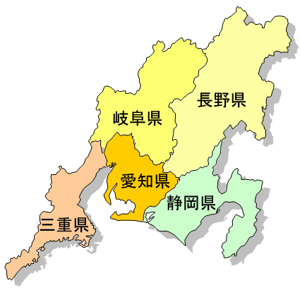 地図（中部）