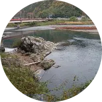 水難事故多発場所 揖斐川