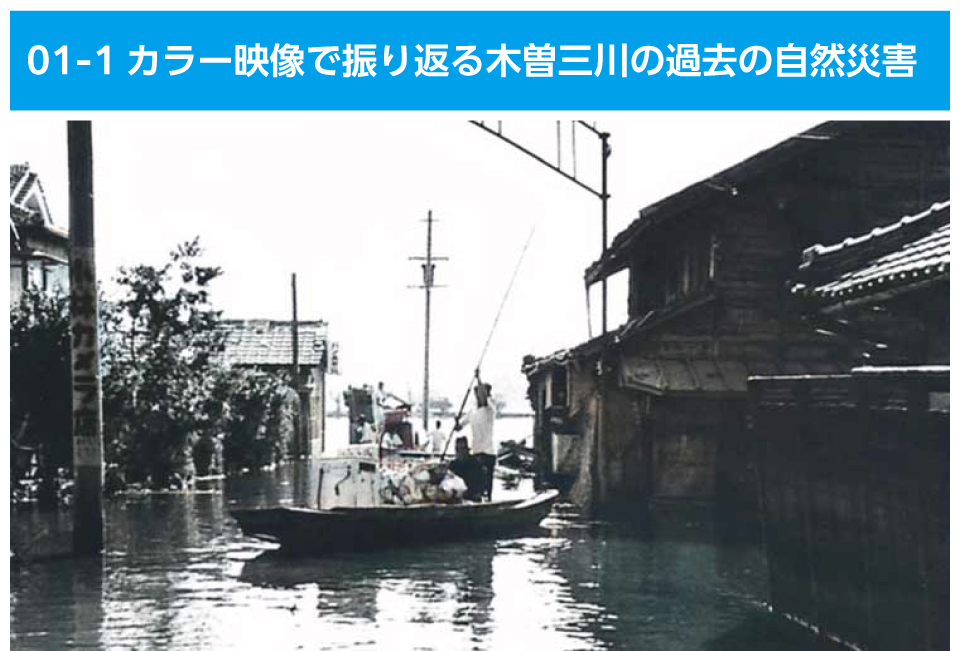 木曽三川の過去の自然災害