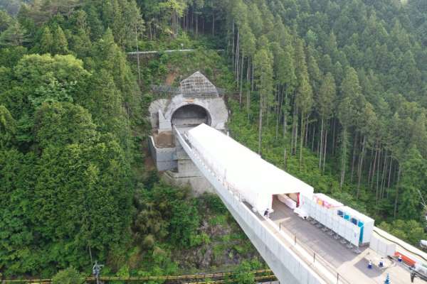 国道153号新伊勢神トンネル（仮称）着工式 会場