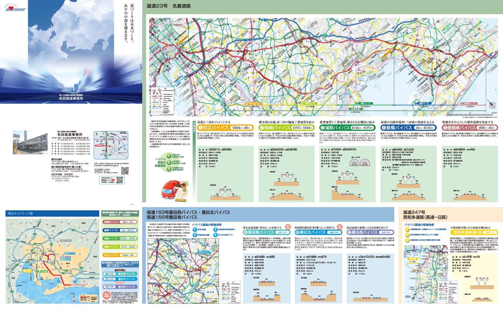 名四国道事務所 管轄路線