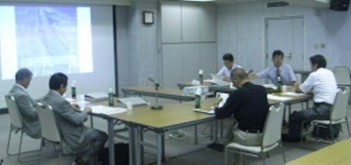 第4回櫛田川自然再生検討会の会議風景
