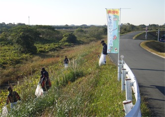 四日市市・鈴鹿川左岸