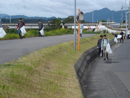 鈴鹿川左岸