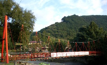 小長井の吊橋