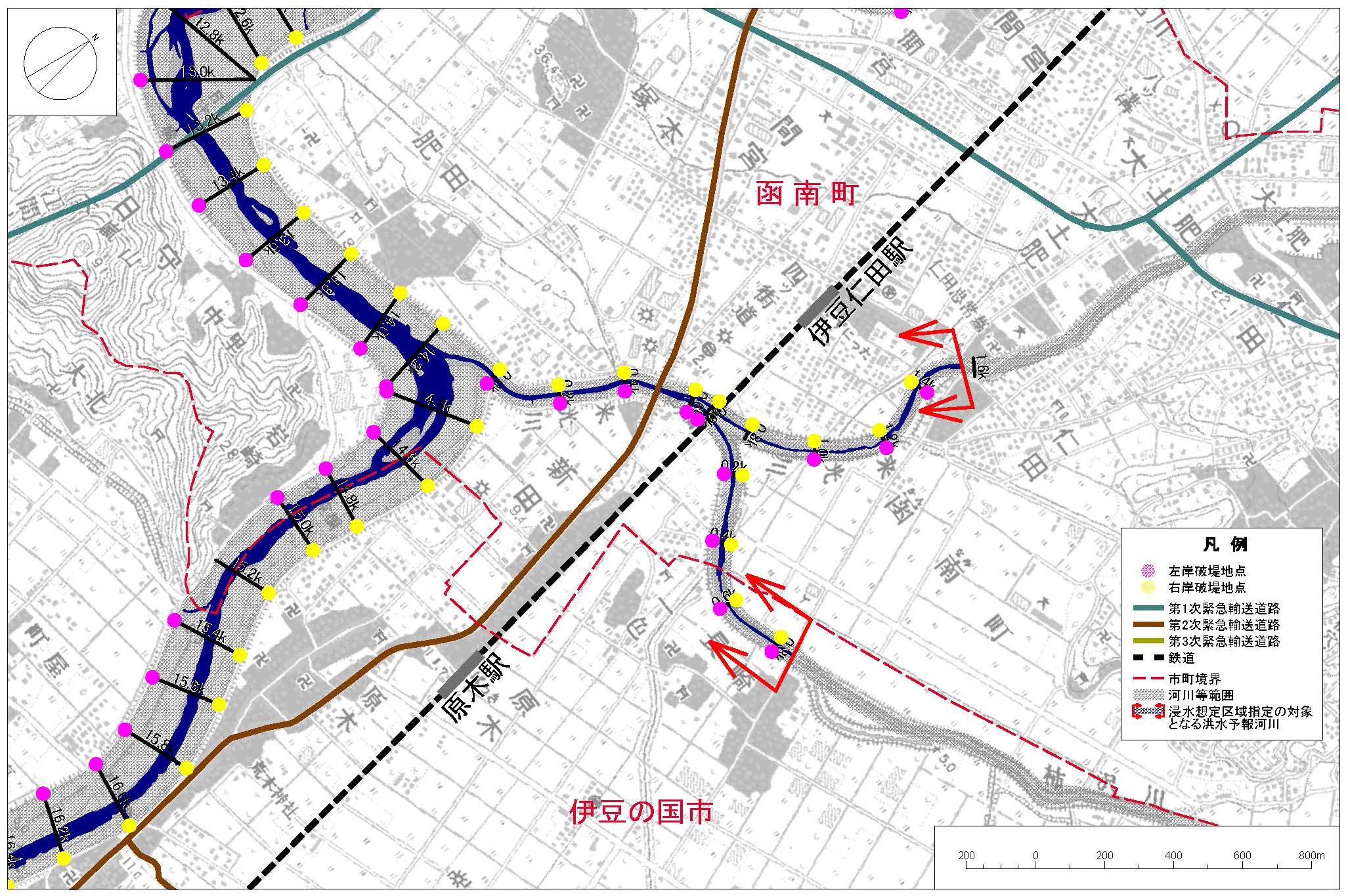 来光川　柿沢川