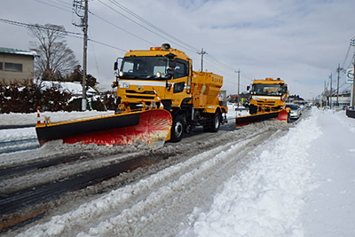 除雪作業