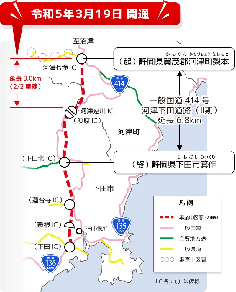 河津下田道路（Ⅱ期）