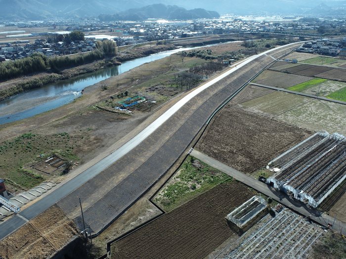 令和3年度 狩野川北江間築堤工事