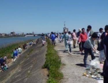 河川敷等清掃