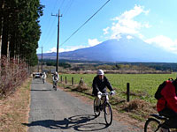 富士宮市朝霧地区のモニターサイクリング