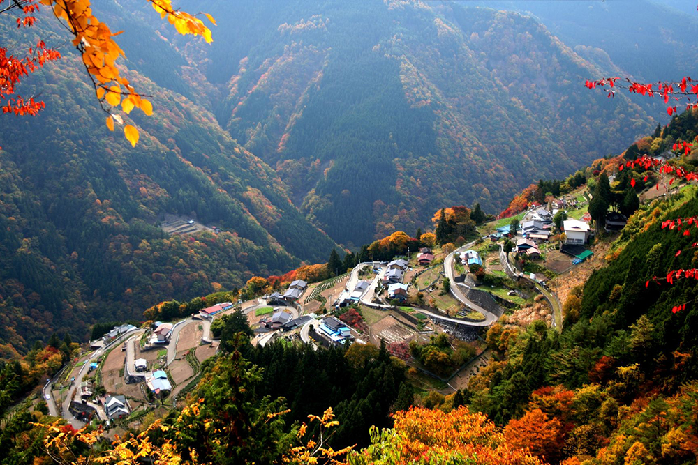 日本の原風景が残る山の里