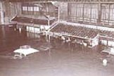 洪水による家屋の浸水状況(美濃加茂市内)