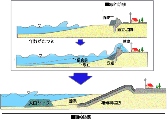 線的防護から面的防護へ