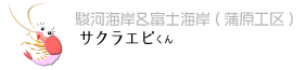 駿河海岸＆富士海岸(蒲原工区) サクラエビくん