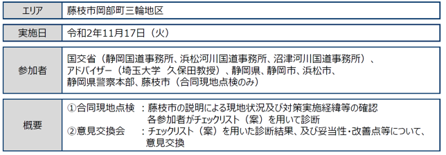 直轄診断の実施