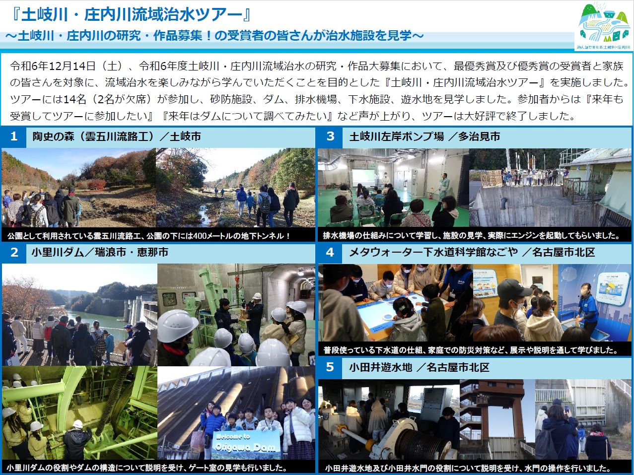 令和6年度 受賞作品｜自由研究｜土岐川・庄内川流域治水ポータル