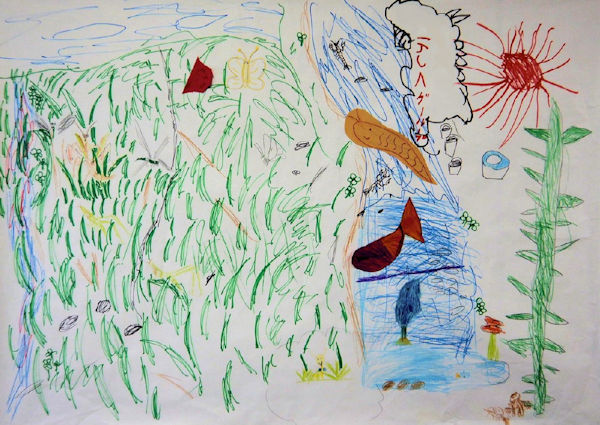 生きものたちの世界に行ったよ！